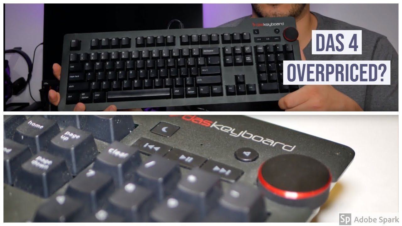 Das Keyboard 4 Mechanical Keyboard Review YouTube