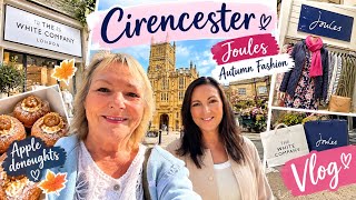 AUTUMN DAY OUT IN CIRENCESTER 🍂 | Joules Fashion, White Company & THE BEST Apple Doughnuts! 😍
