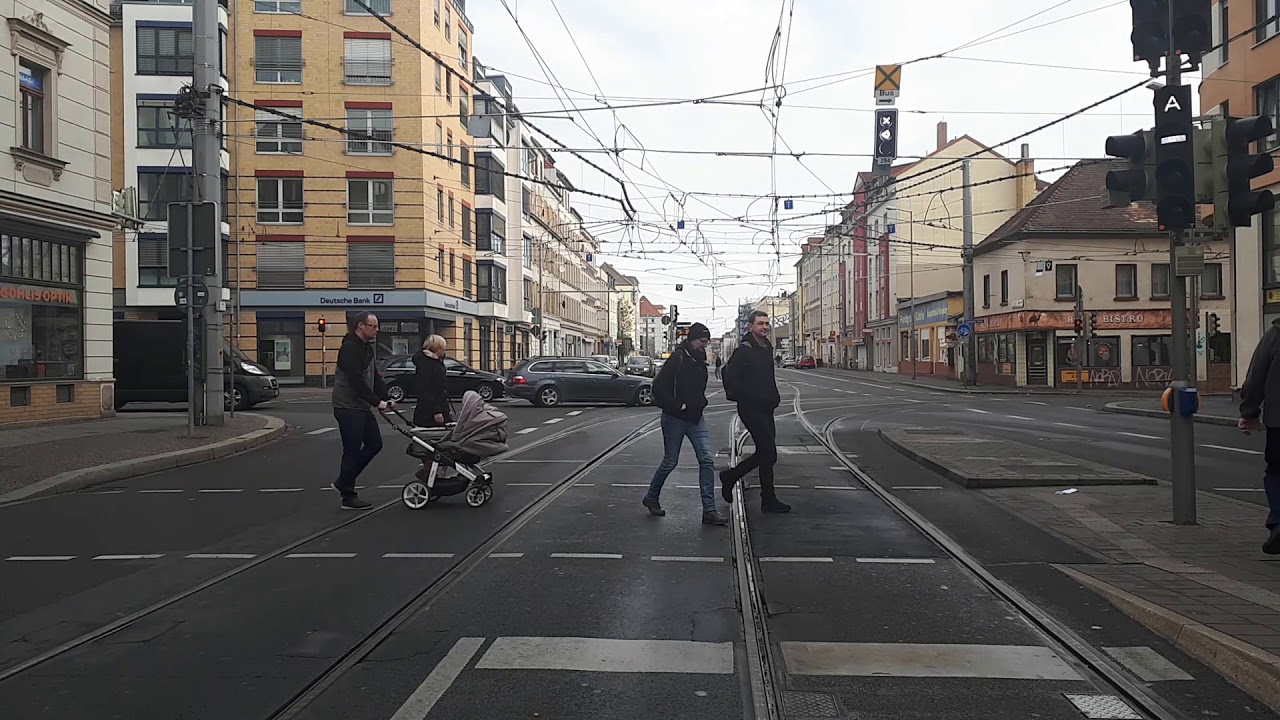 Linie 90E von Möckern Slevogtstraße nach Paunsdorf Buswendestelle