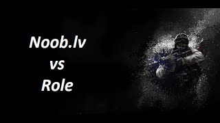 CS 1.6 Clan War Noob.lv vs Role (De_Dust2 Bo2)