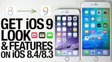 How To Get iOS 9 Features & Look on iOS 8.4