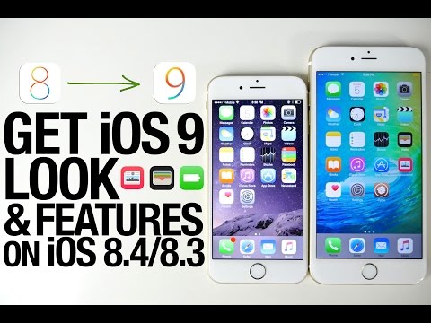 How To Get iOS 9 Features & Look on iOS 8.4