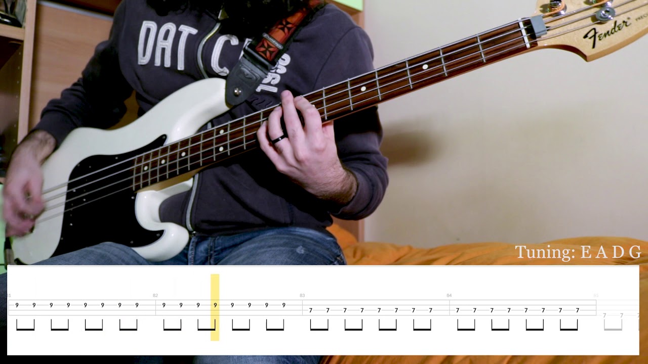 The Strokes Reptilia (Bass Tab) (Play Along Tabs in Video) YouTube