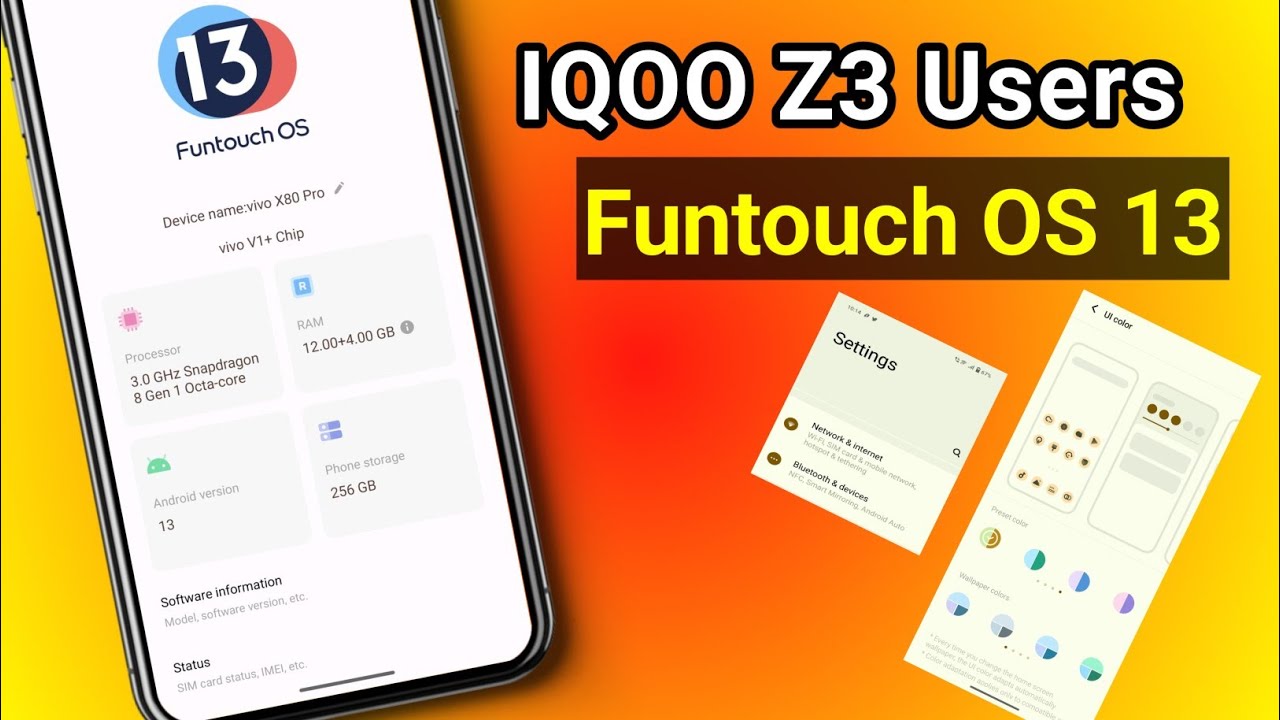 🔥 Iqoo Z3 Funtouch OS 13 Update Date | Iqoo Z3 Android 13 Update | Iqoo Z3 New Update August 2022