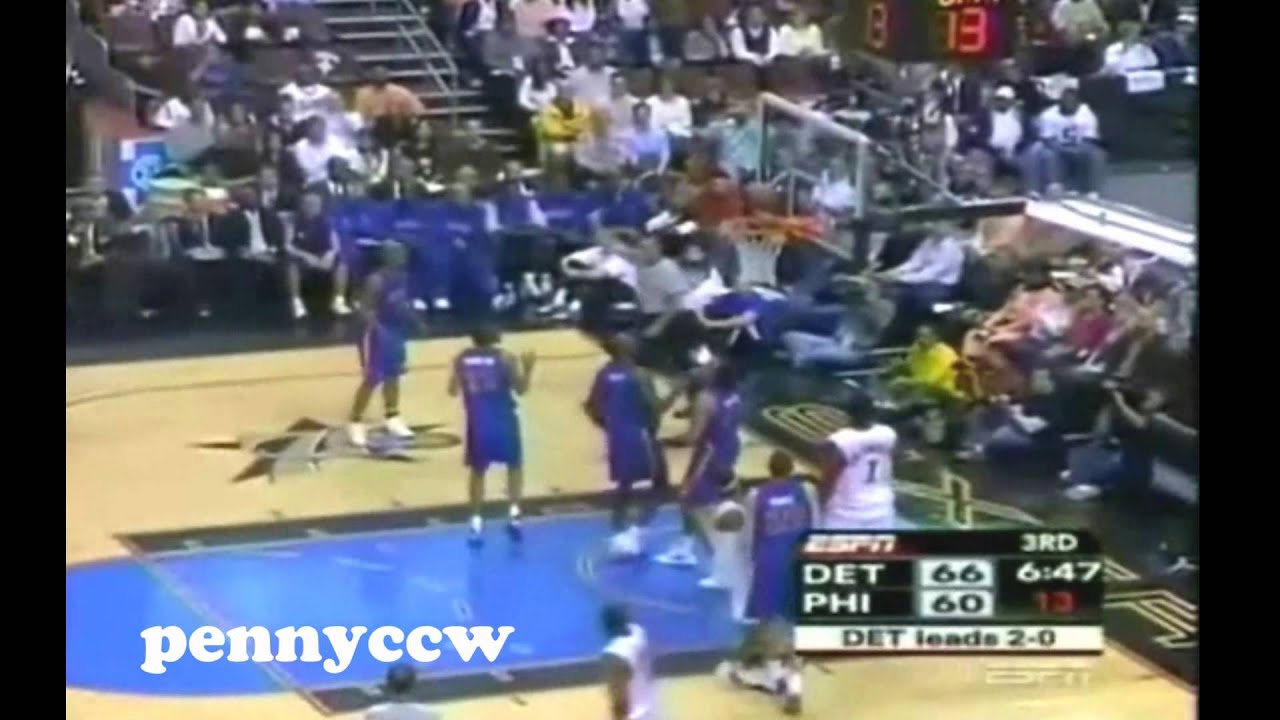 Allen Iverson 37pts 15asts FULL highlights vs the Pistons 04/05 NBA Playoff