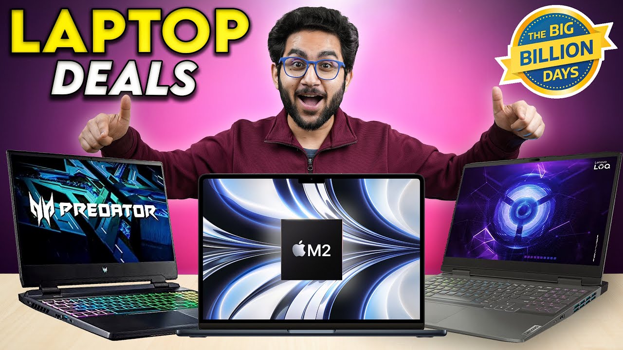 Top Deals on Thin & Light and Gaming Laptops During This Flipkart Big Billion Days Sale!