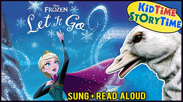 Kids Book version of LET IT GO from Disney's Frozen | SUNG ALOUD