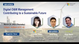 Microsoft Azure with Advantech's DeviceOn/BI for Digital O&M Management