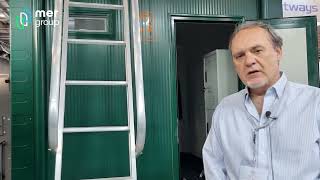 Mer Group Kibo at DEFEA 2025, cabinas balísticas Español