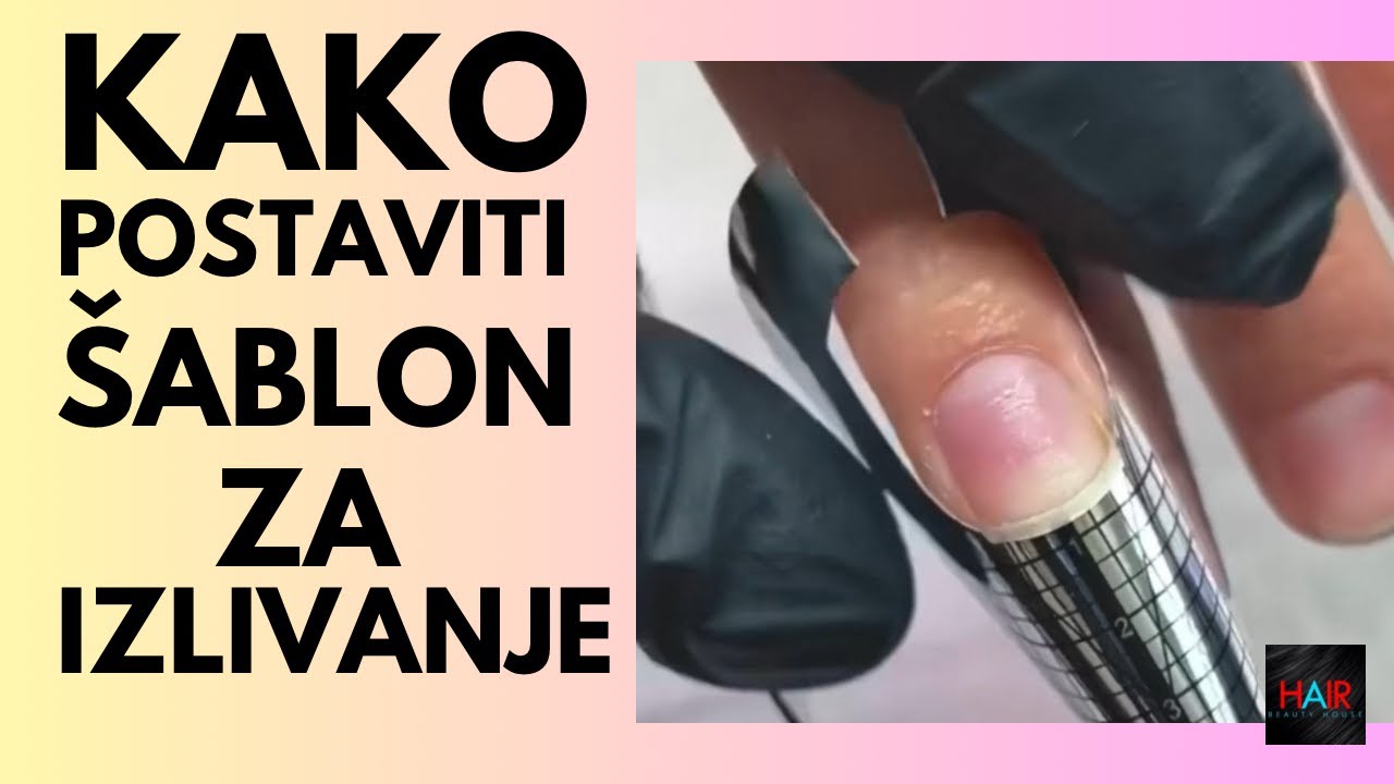 KAKO POSTAVITI ŠABLON ZA IZLIVANJE / edukator:Vladimir Popov