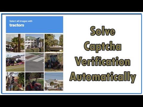 Solve Captcha Verification Automatically