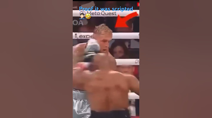 Proof Mike Tyson vs Jake Paul was a exhibition🤦🏻‍♂️ Mike pulling his punches #jakepaul #boxing