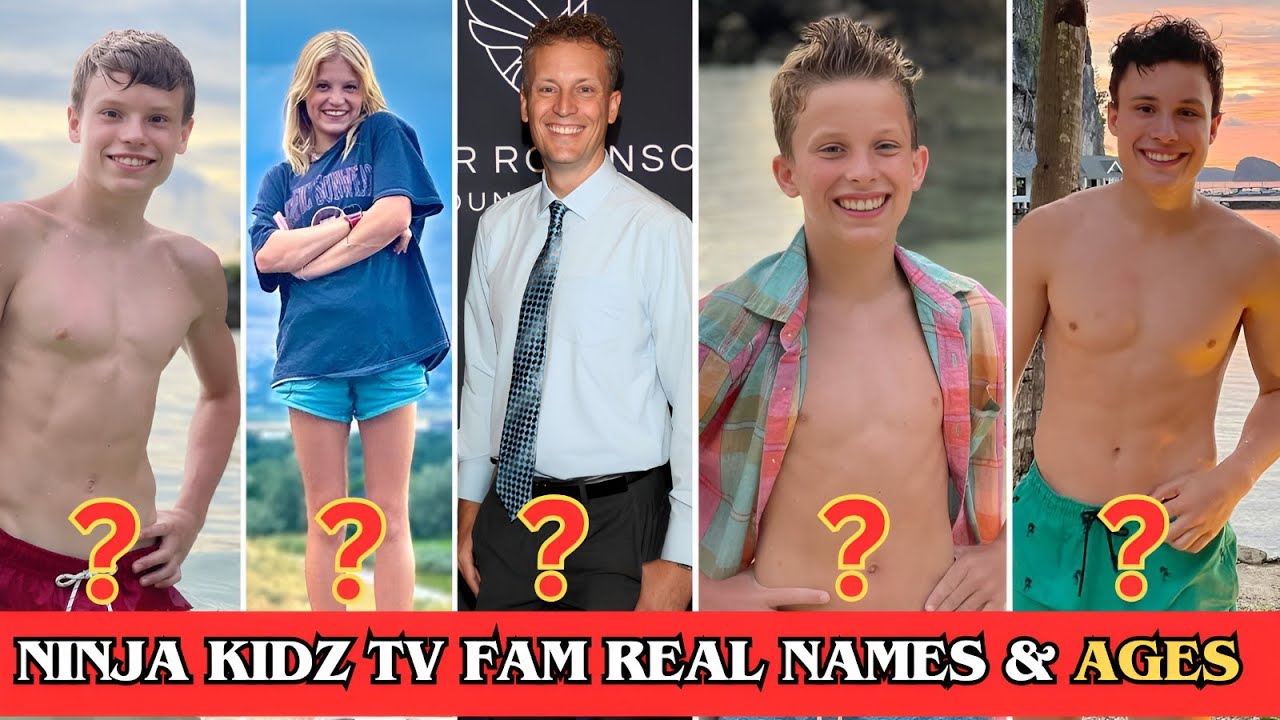 NINJA KIDZ TV Family – Real Names & Ages may 2025 - YouTube
