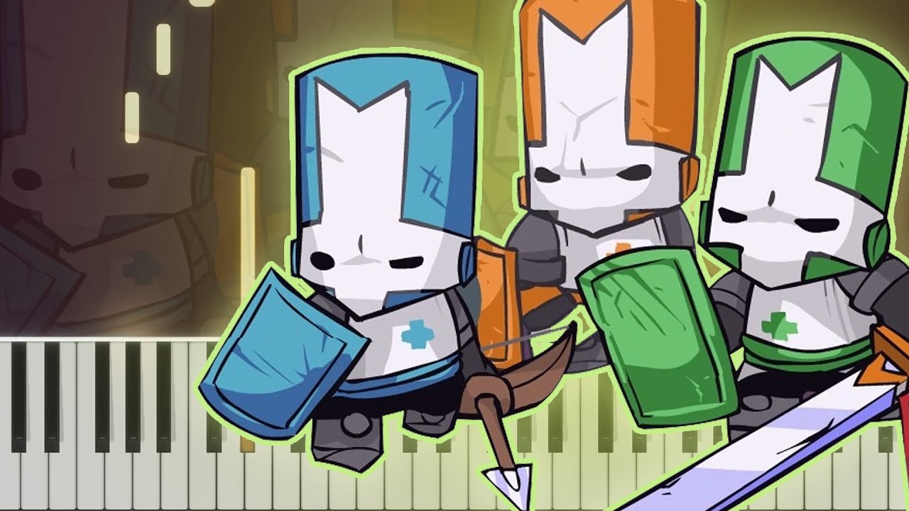Blacksmith Theme | CASTLE CRASHERS - Piano Tutorial
