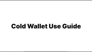 Unleashing the power of Cold Wallet! Cold Wallet and Watch Wallet Use Guide! #tokenpocket #crypto screenshot 4