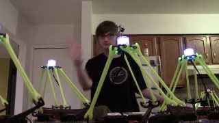 Robot Army : Delta Kinect Montage