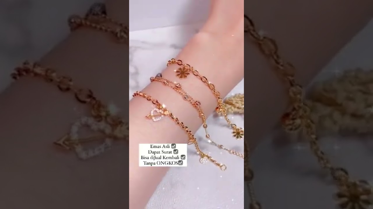 GELANG FASHION || Gelang Rantai Model Terbaru...!!! 