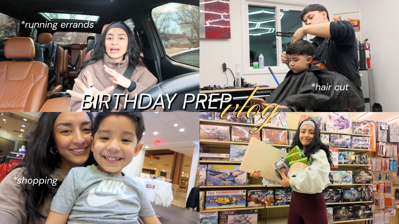 DAYS IN MY LIFE: PARTY PREP + SHOPPING