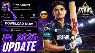 Crick Fushion Ipl 2026 Update Download &amp; Full Review !