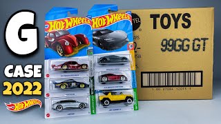 UNBOXING Hot Wheels - G Case 2022