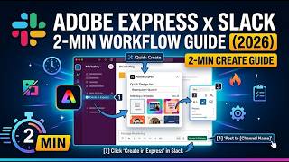 Adobe Express Integration in Slack 2026 Design Workflow Guide 2 Min