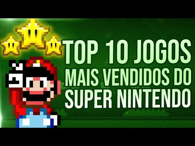 Os 10 jogos mais vendidos do Super Nintendo de todos os tempos