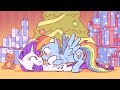 MLP Comic Dub RariDash Cold Outside Comedy Romance Rarity Rainbow Dash CHRISTMAS CRACKERS