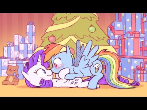 MLP Comic Dub RariDash Cold Outside Comedy Romance Rarity Rainbow Dash CHRISTMAS CRACKERS 