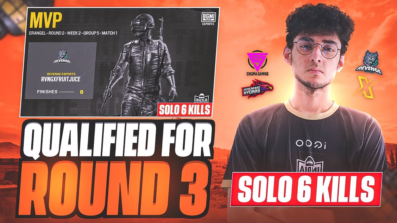 DOMINATING BGIS - THE GRIND Round 2 🥵 | MVP 6 SOLO KILLS | 13 PRO MAX ...