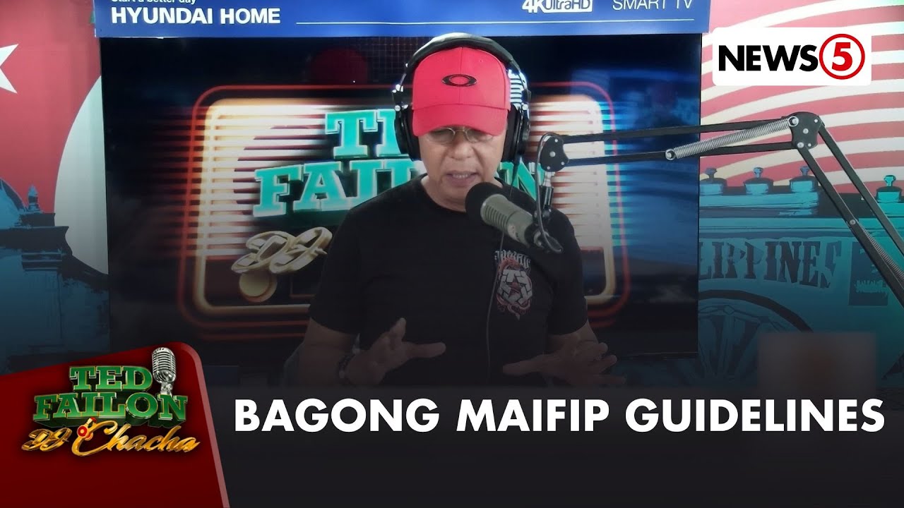 PHAPi sa MAIFIP: Endorsement ng mga pulitiko, hindi na kailangan | Ted Failon & DJ Chacha