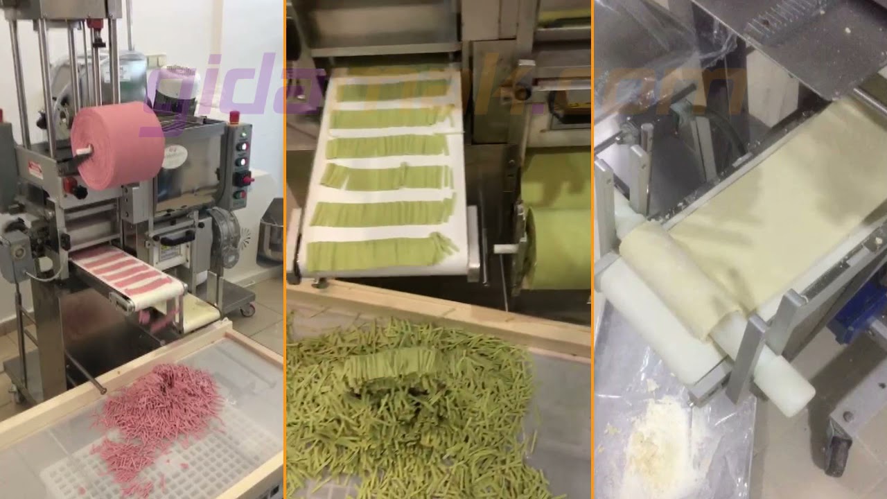 P2P Erişte ve Ravioli Makinesi - Tagliatelle and Ravioli Machine