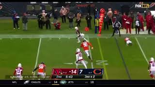 James Conner makes an amazing one handed catch then takes it to the house!