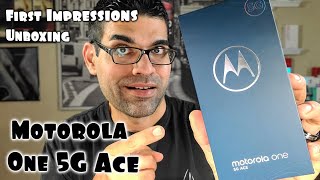 Motorola One 5G Ace | First Impressions & Unboxing (Affordable 5G Device)