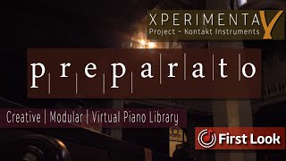 Preparato Prepared Piano Library Acoustic Modular Sound Design Xperimenta Project