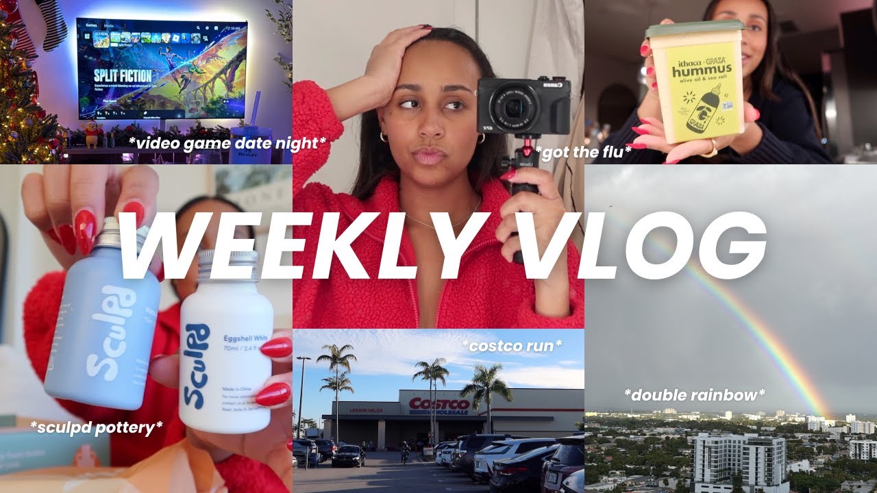 week in the life vlog🤍 *grwm, costco run, pottery, etc!*