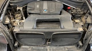 Как сделать замену масла в двигателе на BMW X6 E71 3.0d xdrive