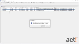 Act! Premium Desktop - The Act! Diagnostics Tool