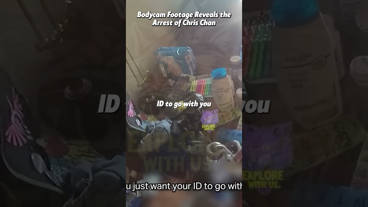 Bodycam Footage Reveals the Arrest of ChrisChan part 2. Full clip on: EWU Bodycam