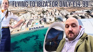 FLYING TO IBIZA FOR ONLY £14.99 !!! - Budget Holiday - San Antonio Bay - Travel Vlog - CHEAP FLIGHTS
