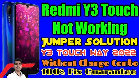 Redmi Mi Y3 Touch Not Working Jumper Solution ! Mi Y3 Touch Problem Solve Without Combo Change 😱