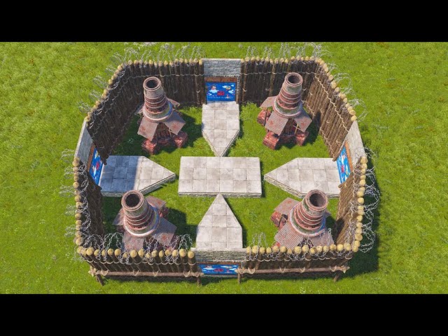 Perfect PvP Design / 2x1 Base / Rust Base Design 2023