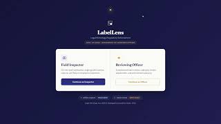 Prototype : LabelLens — AI-Powered Legal Metrology Compliance Checker | SIH26034 | Team ID 137280​