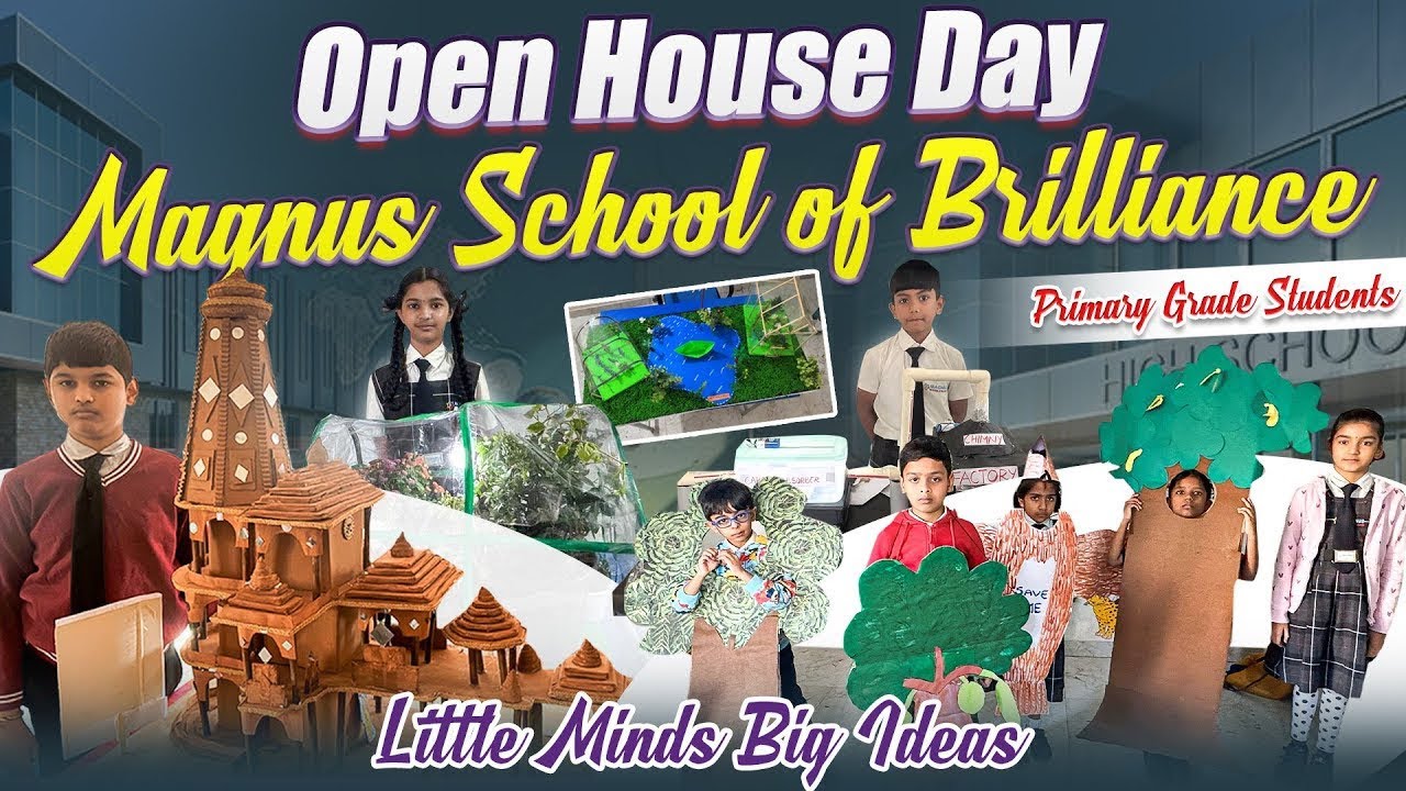 Primary Grades Open House Day at Magnus School of Brilliance Watch Now at ManaZoominTv