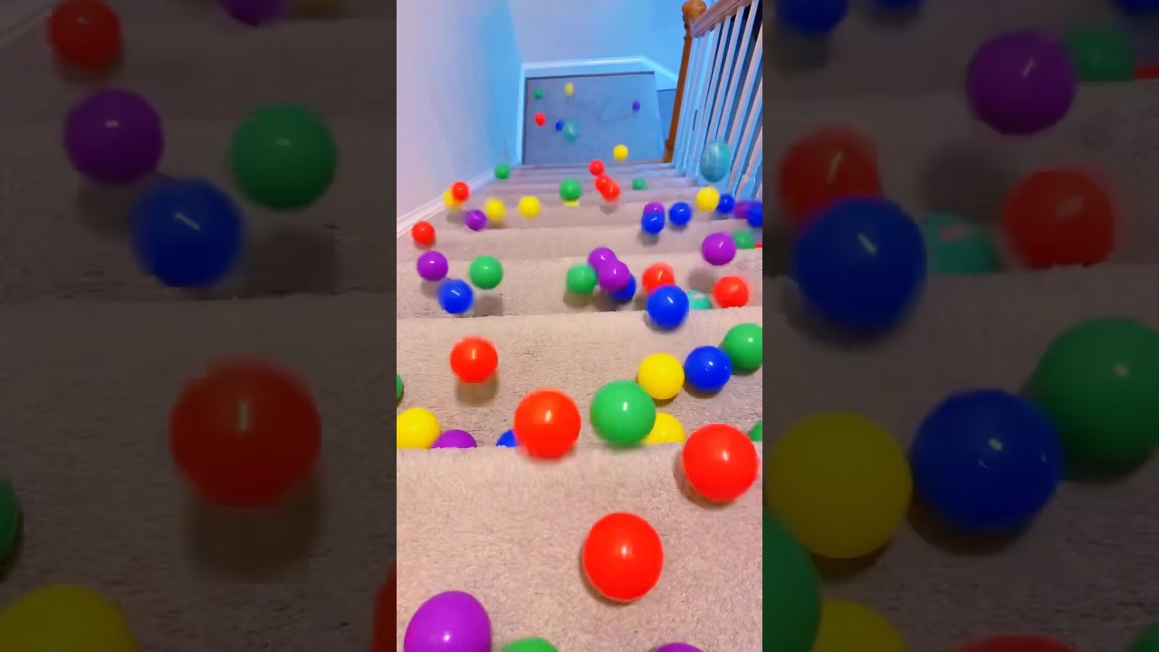Colors balls reverse video 