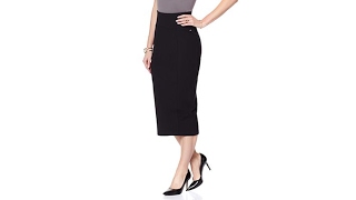 Celebrity Melissa McCarthy Seven7 Ponte Pencil Skirt  Missy Wealth