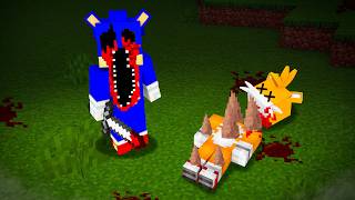 I Scared My Friend as SONIC.EXE in Minecraft