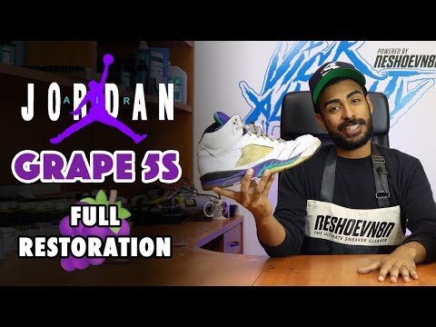 grape jordan 5