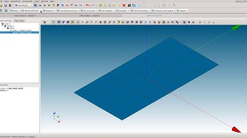 Tutorial 3 Code_Aster/Salome-Meca : Cantilever beam tip load Approach 2