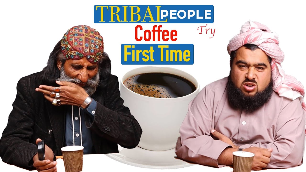 Tribal People Try Coffee First Time