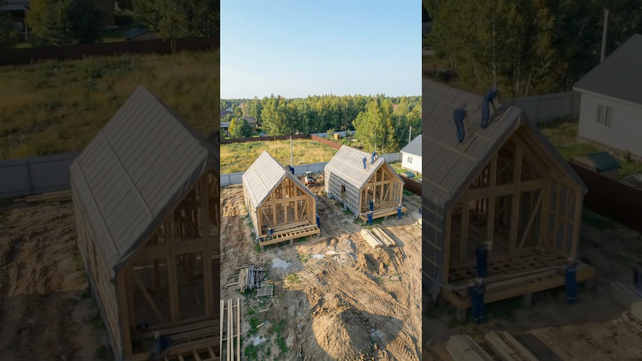 От пустыря до базы отдыха за 20 сек 😍 